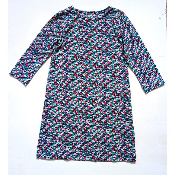Vineyard Vines Swimming Whales Tisbury Stretch Knit Dress | Girls Size M (10–12) - Picture 6 of 9